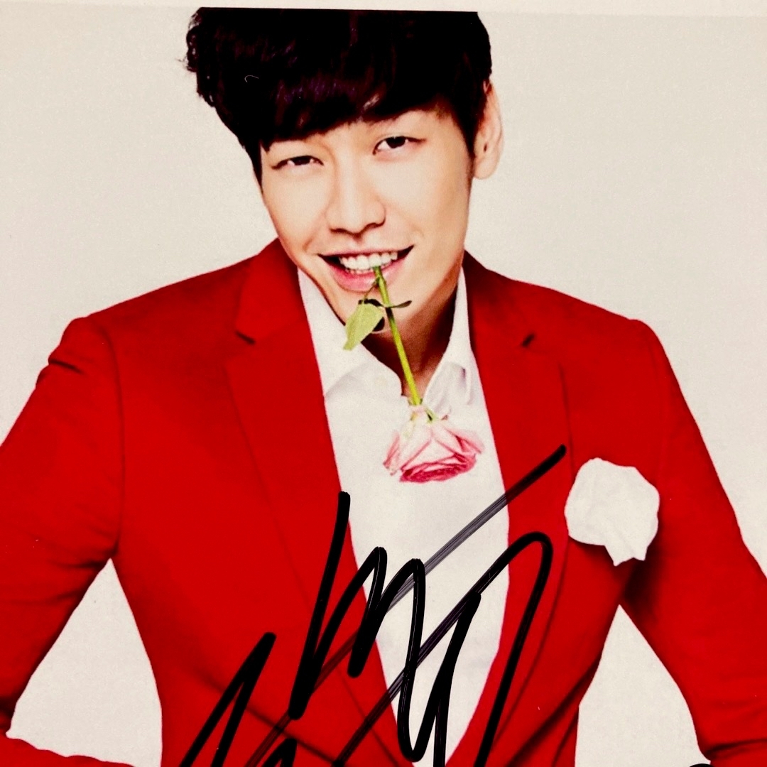 キム・ヨングァン直筆サイン入り2Lサイズ写真…君の結婚式…の通販 by