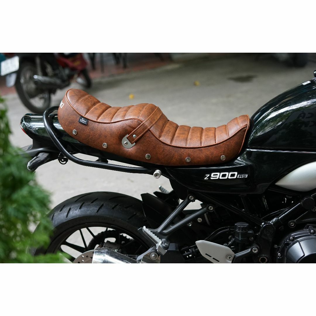 z900rs シート Javimotor タックロールシート 焼茶色 TYPE3の通販 by