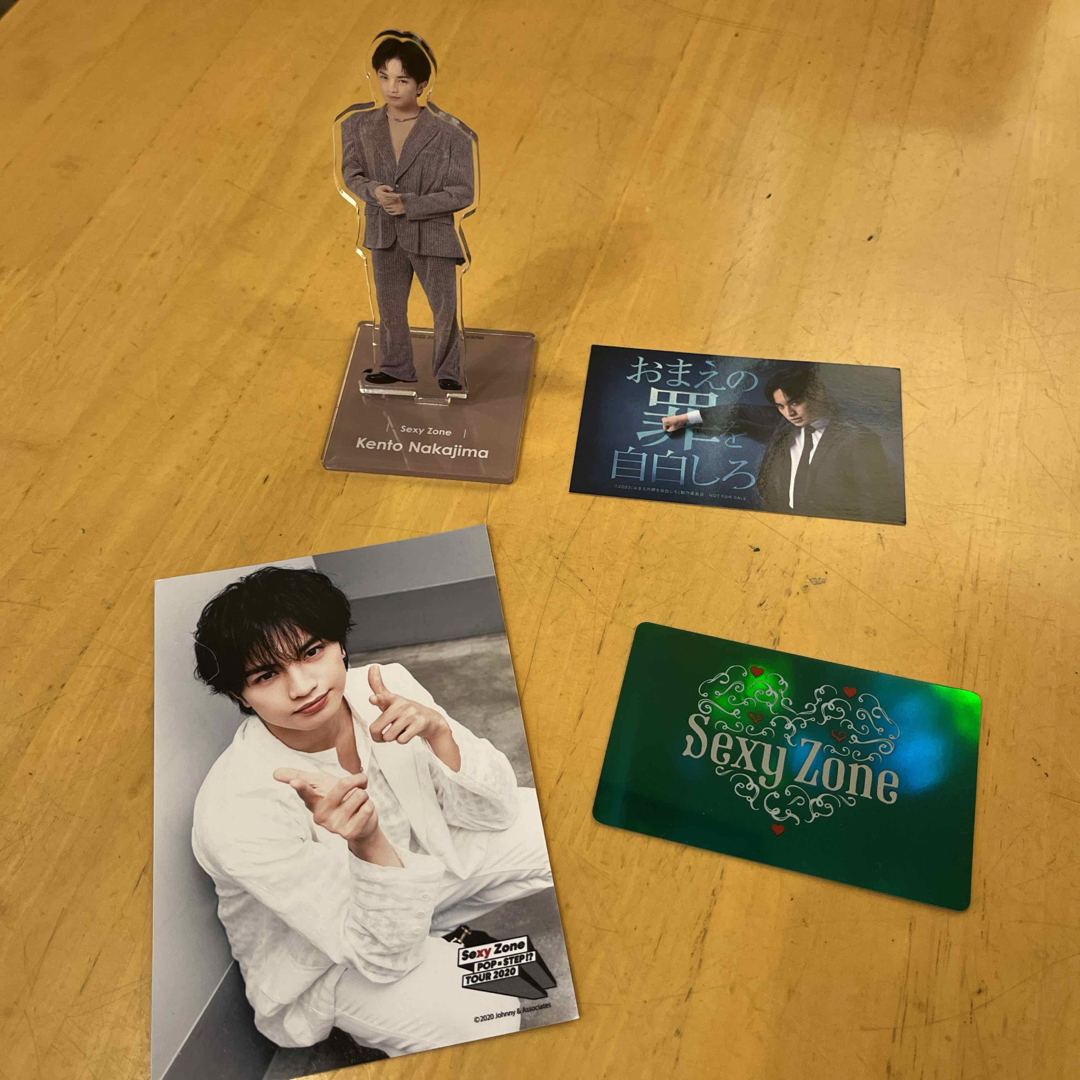 Sexy Zone - SEXYZONEセクシーゾーン中島健人アクスタFC会員証グッズの