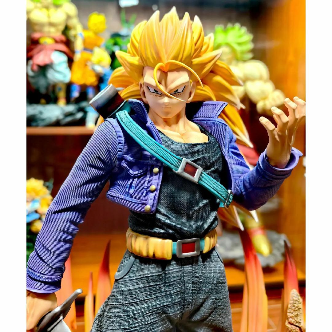 ドラゴンボール 超サイヤ人3 トランクス フィギュア ガレージキットの