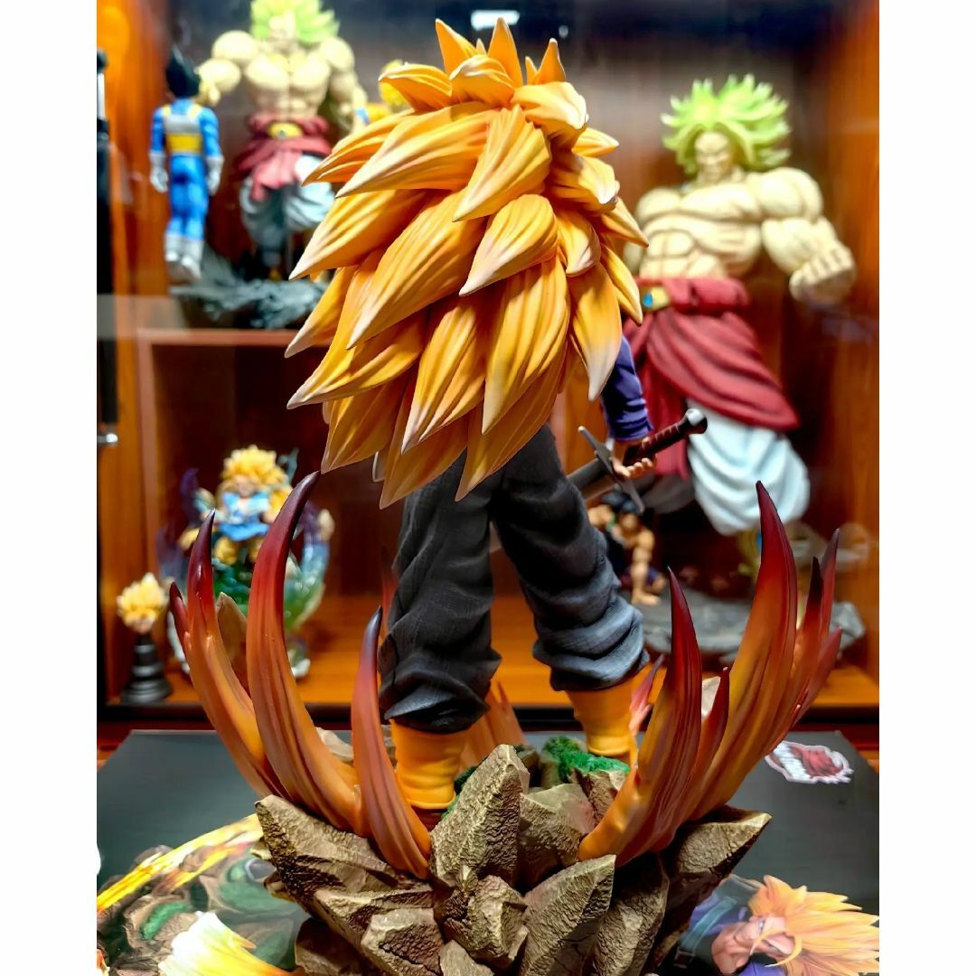 ドラゴンボール 超サイヤ人3 トランクス フィギュア ガレージキットの