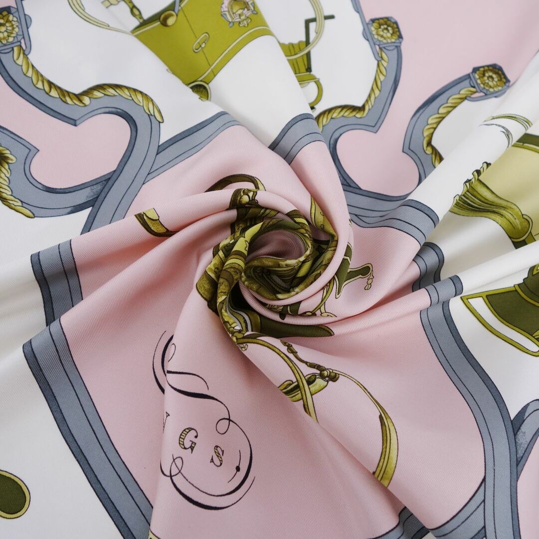 HERMES - エルメス HERMES スカーフ カレ90 Springs スプリング シルク