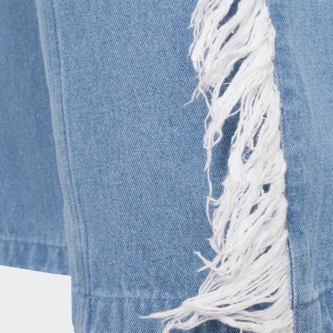 adidas - adidas KSENIASCHNAIDER デニム フレイドジーンズの通販 by