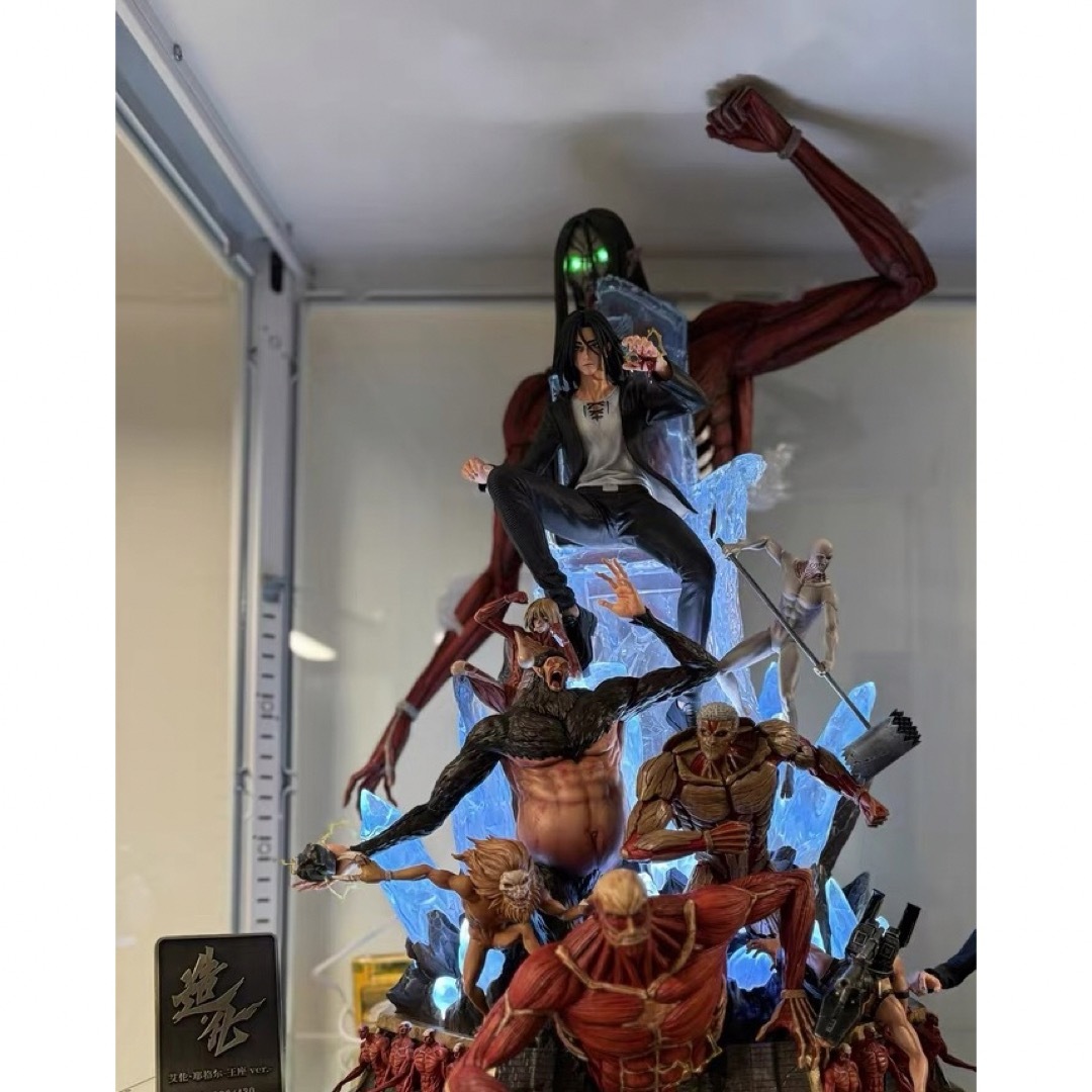 進撃の巨人 樹脂フィギュア ガレージキット エレン·イェーガーの通販