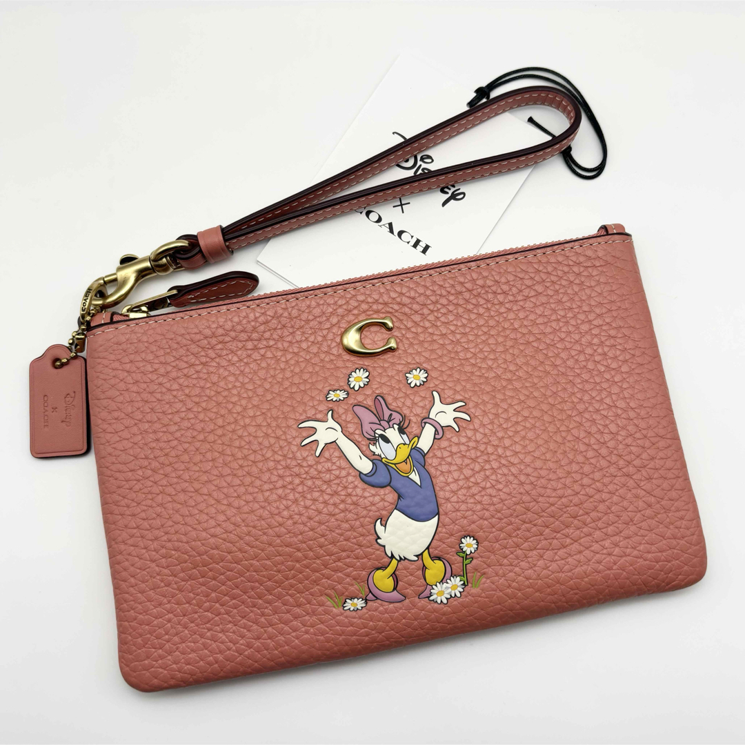DISNEY X COACH】スモール リストレット！デイジー ダック