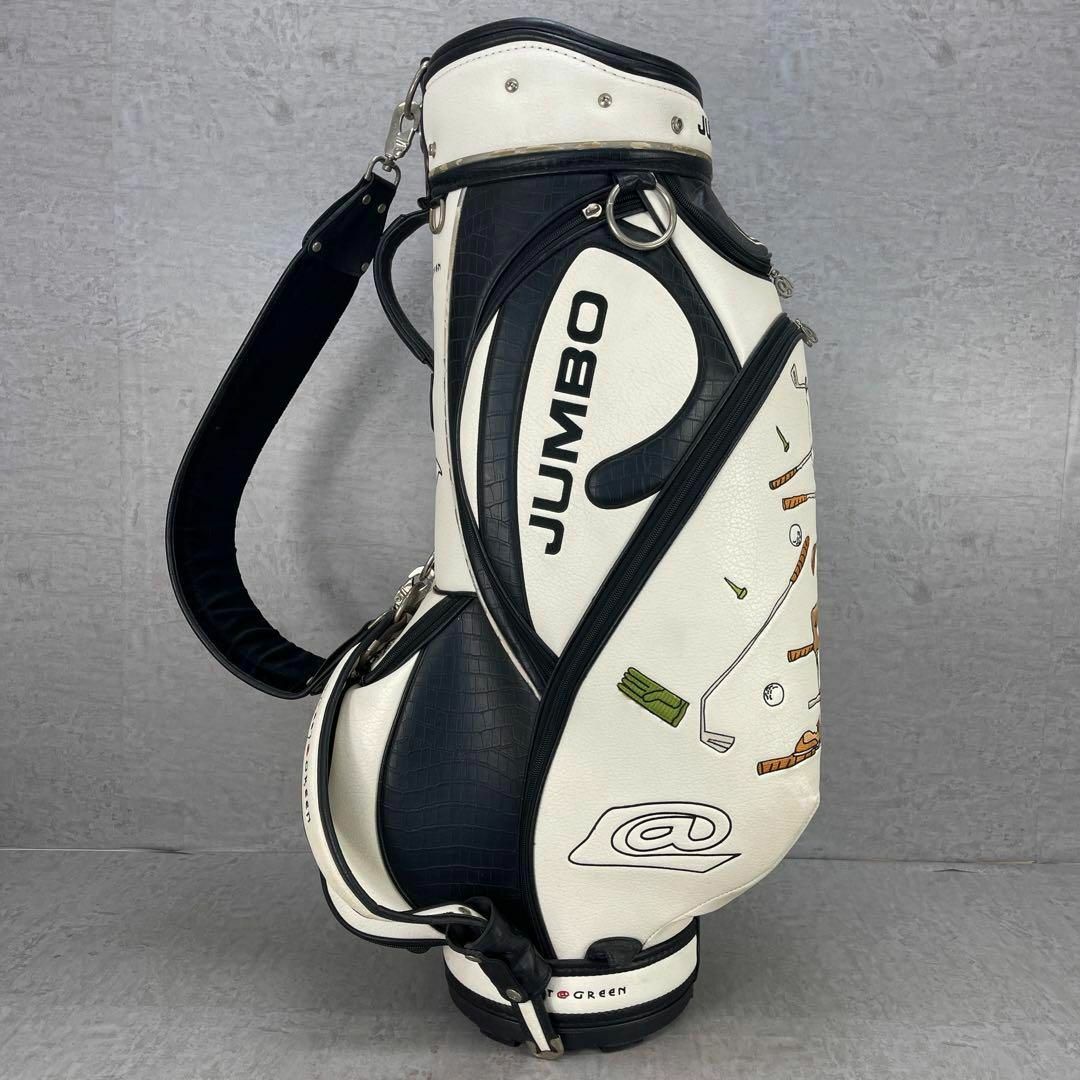 希少 ジャンボ尾崎 Street＠Green キャディバッグ カート 3点式の通販