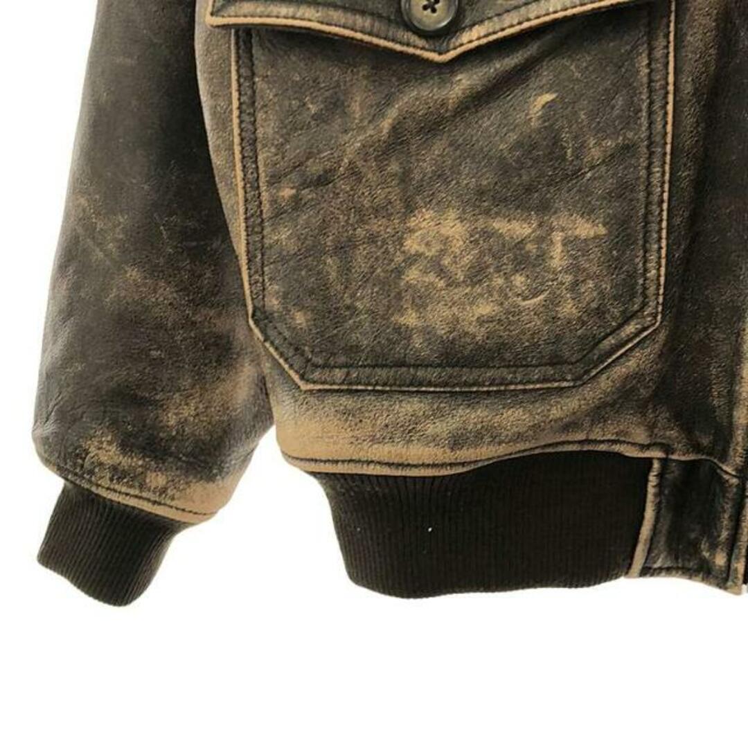 AVIREX - AVIREX / アヴィレックス | TYPE G-1 地図柄 裏地 レザー