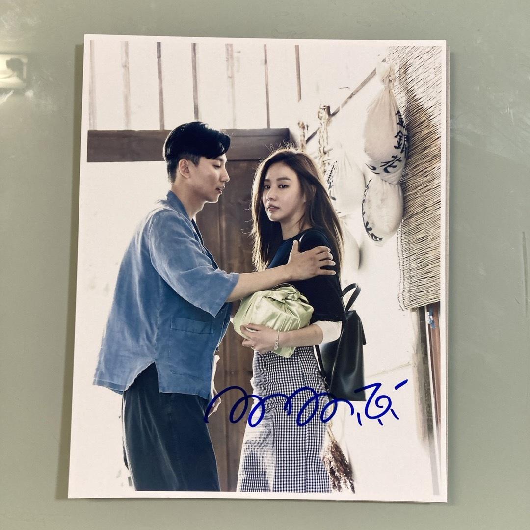 キム・アジュン直筆サイン入り超大型写真…Kim A Joongの通販 by