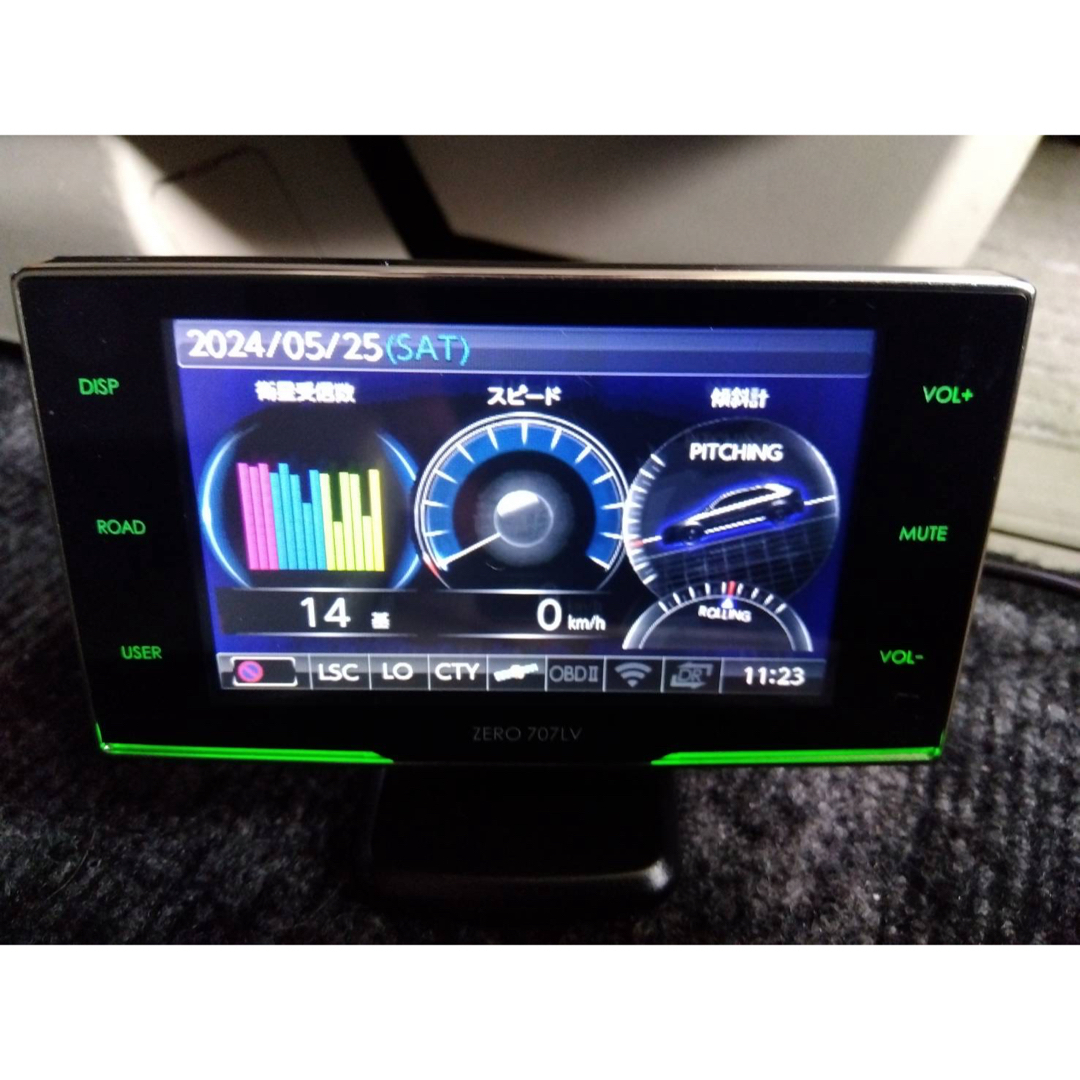 ギニュー様コムテックレーダー探知機 ZERO 707LV ZERO 707LV