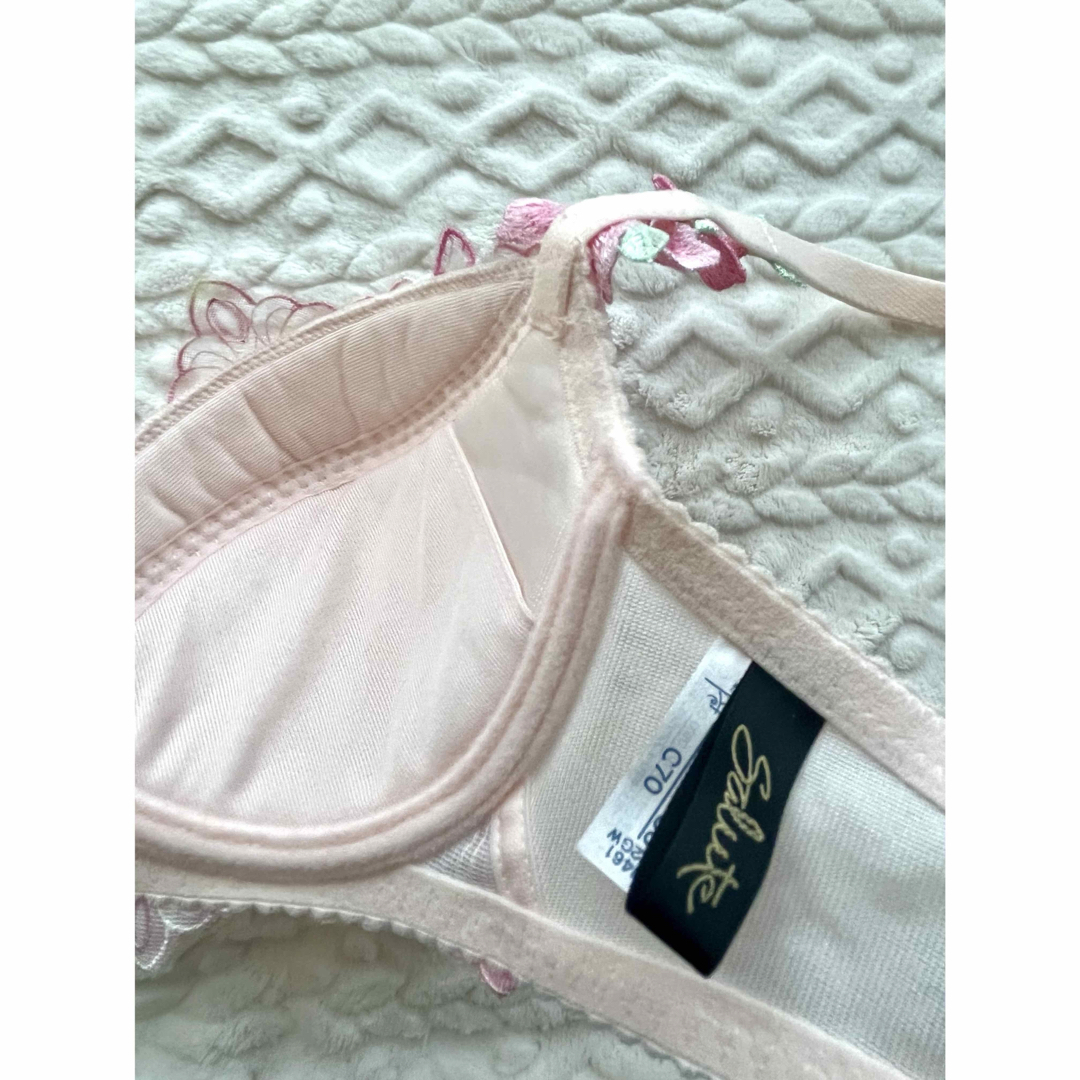 Wacoal - 【新品未使用】ワコール サルート 61G ブラ&ショーツ セット