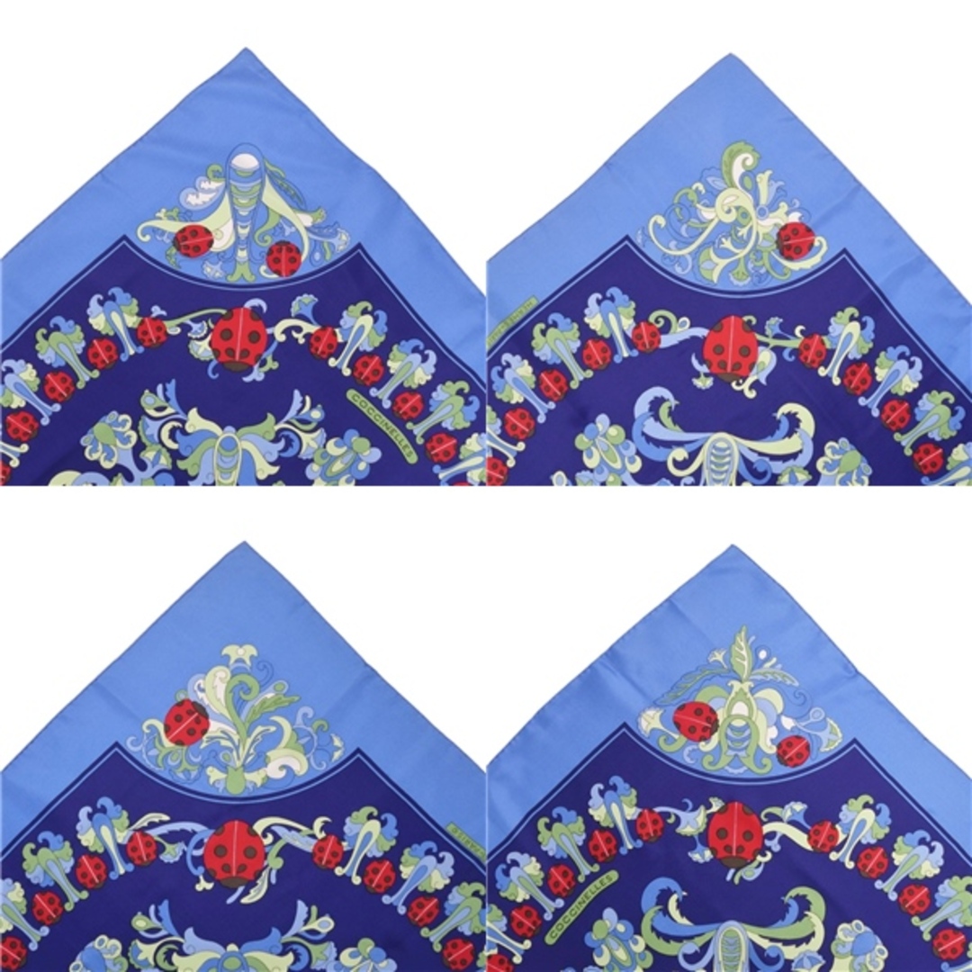 HERMES - 美品 Vintage エルメス HERMES スカーフ カレ90 COCCINELLES