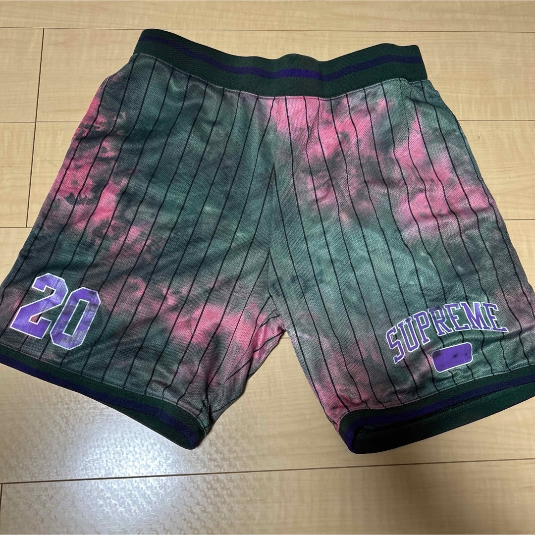 Supreme - supreme バスケットパンツ Mサイズ グリーン 古着の通販 by