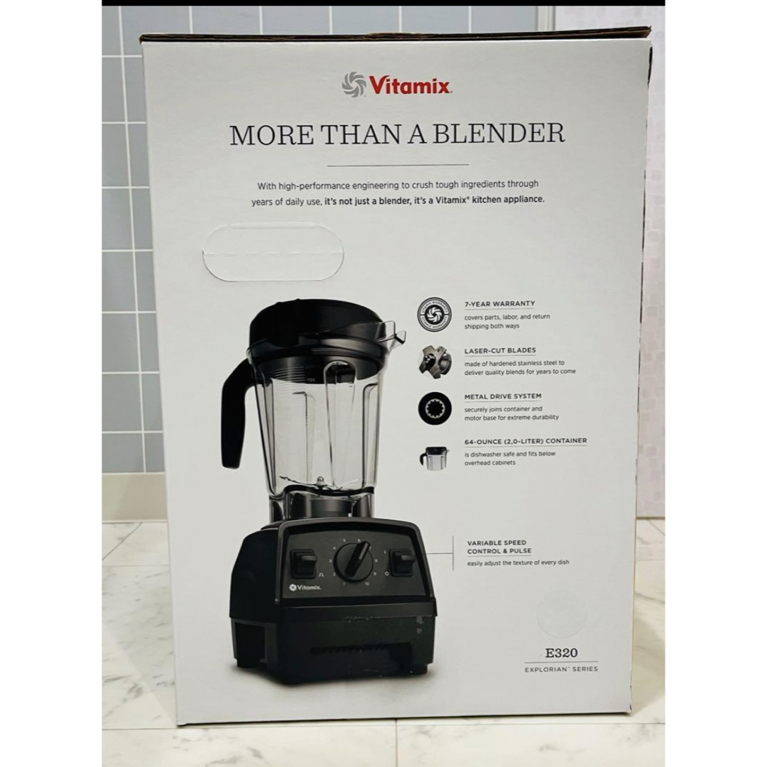 Vitamix - 新品未開封 Vitamix バイタミックス E320 ホワイトの通販 by