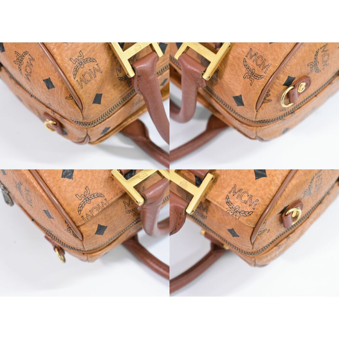 MCM - 本物 エムシーエム MCM ヴィセトス ミニボストンバッグ