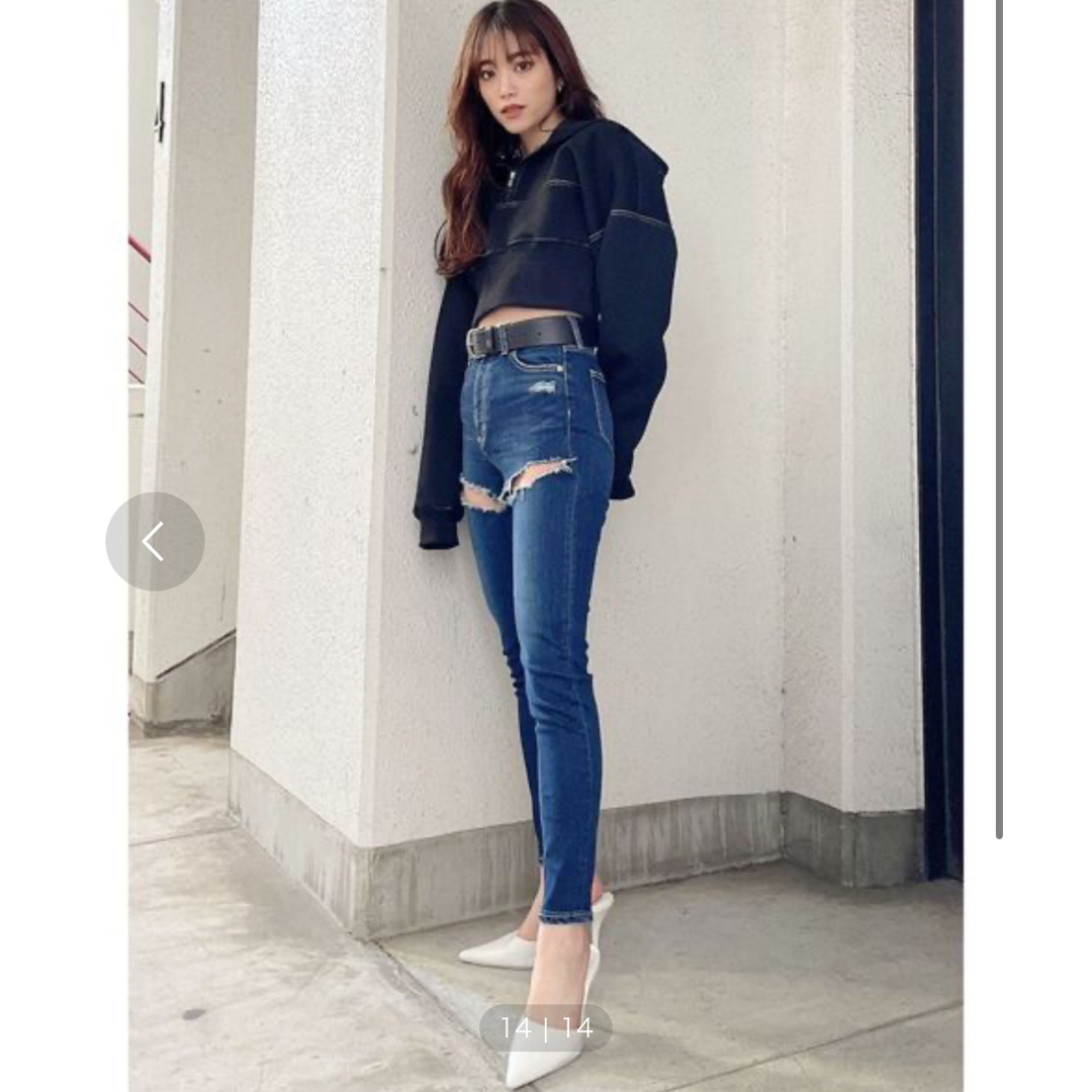 GYDA 大人気完売ダメージデニム