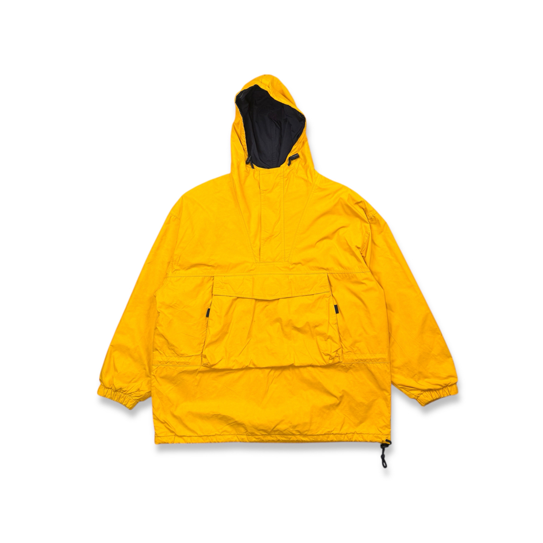 GAP - 90s STRUCTURE ハーフジップナイロンアノラック マスタード