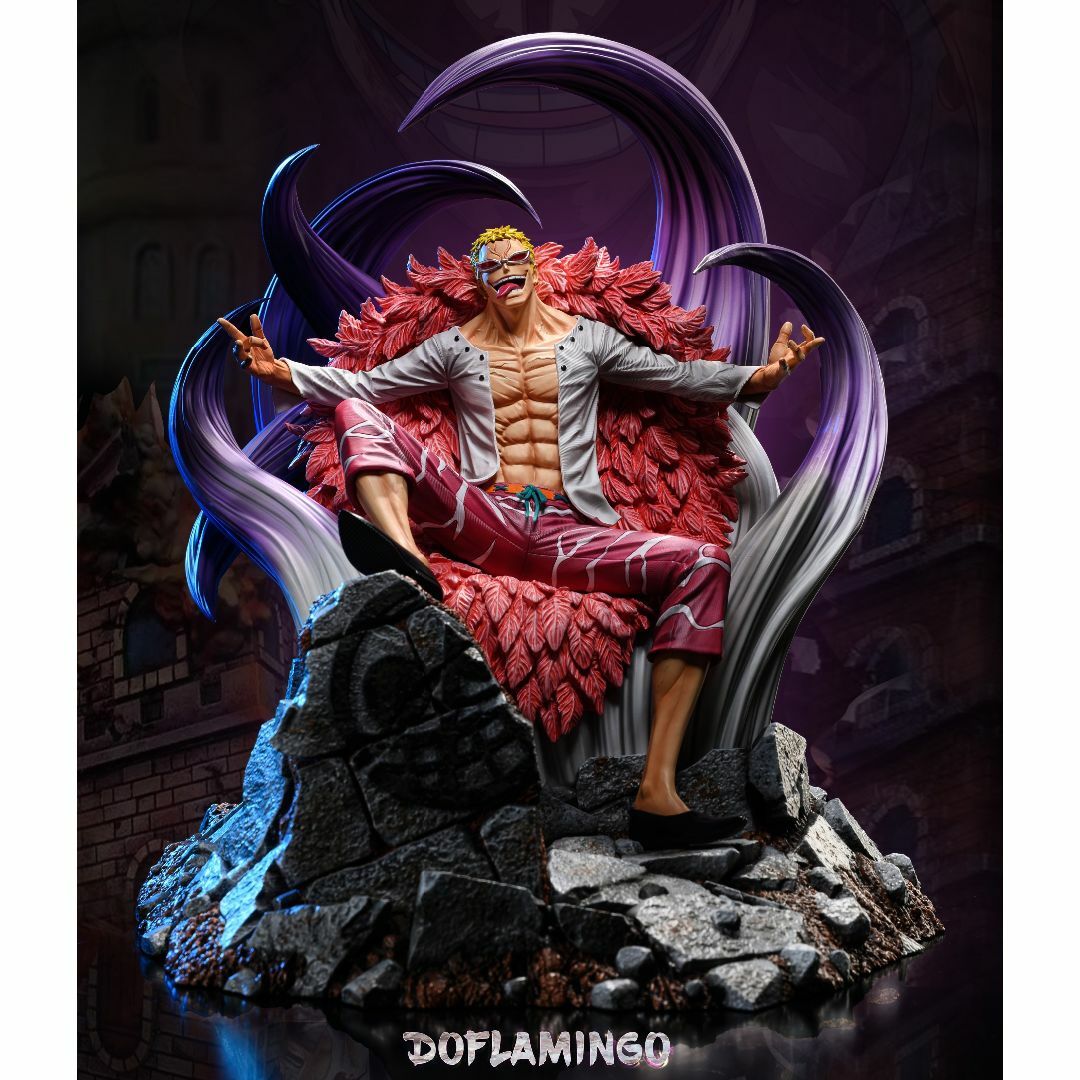 ワンピース ドフラミンゴ フィギュア ガレージキット popスケールの