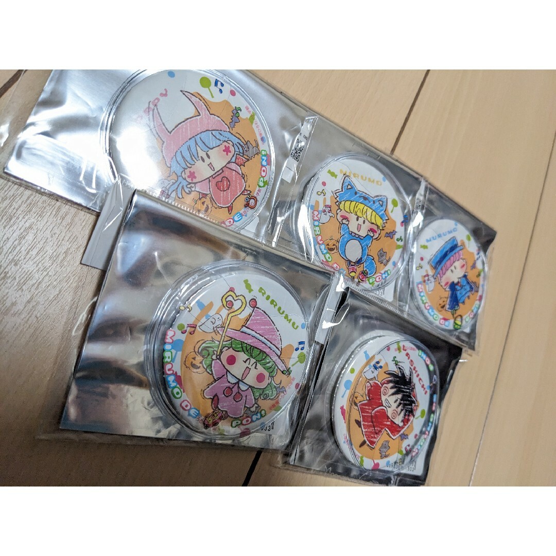 ミルモでポン！ムルモリルムヤシチパピィミルモ缶バッジ缶バッジ保護の