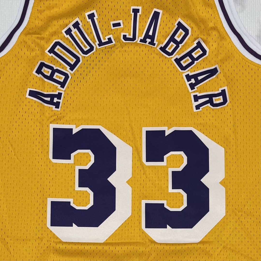Mitchell & Ness - NBAカリームアブドゥルジャバー レイカーズジャージ