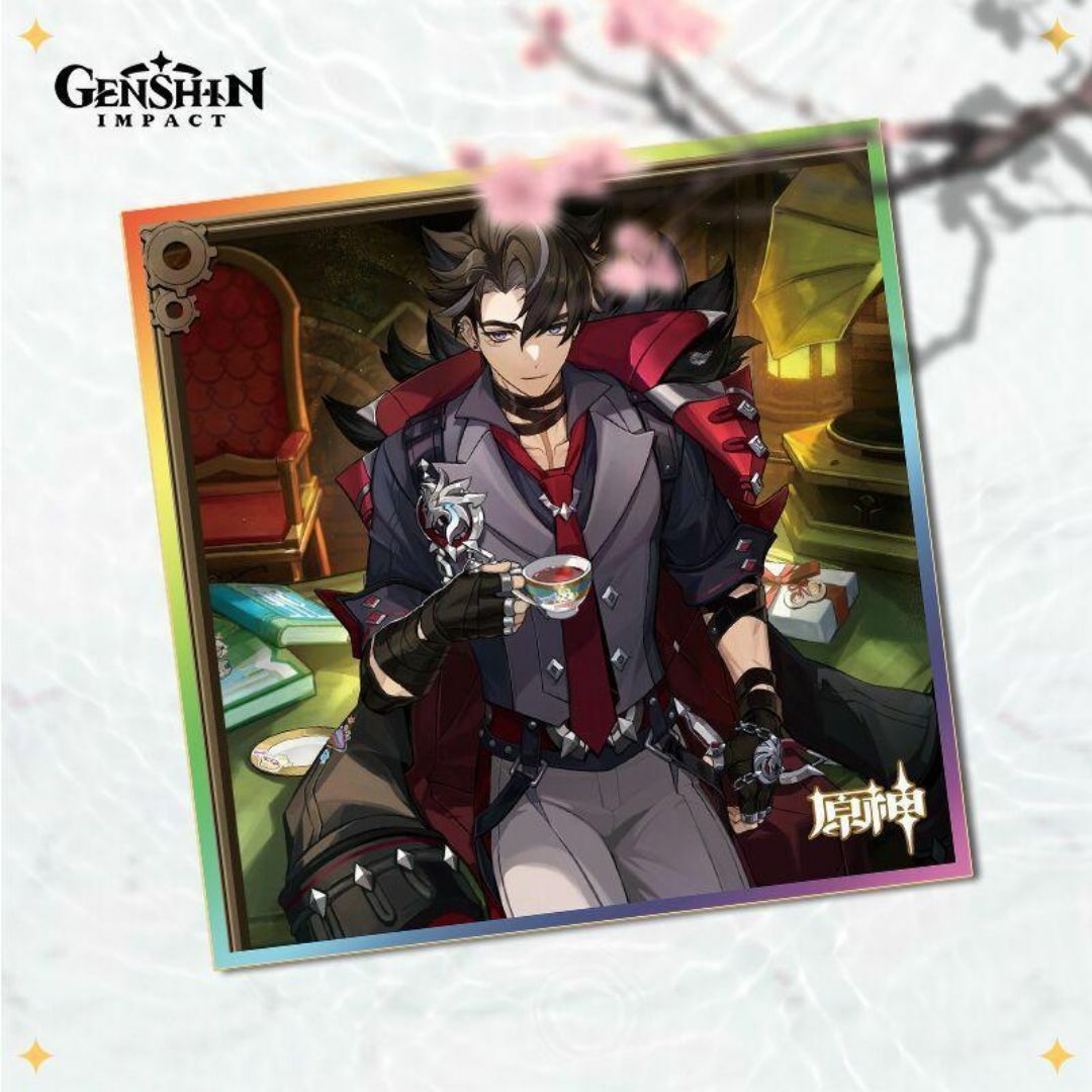 原神 リオセスリ 色紙 15cmの通販 by sasami｜ラクマ