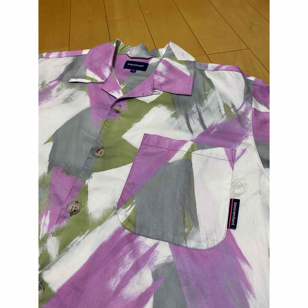 DESCENDANT - ディセンダント 20SS ストロークテキスタイル半袖シャツ