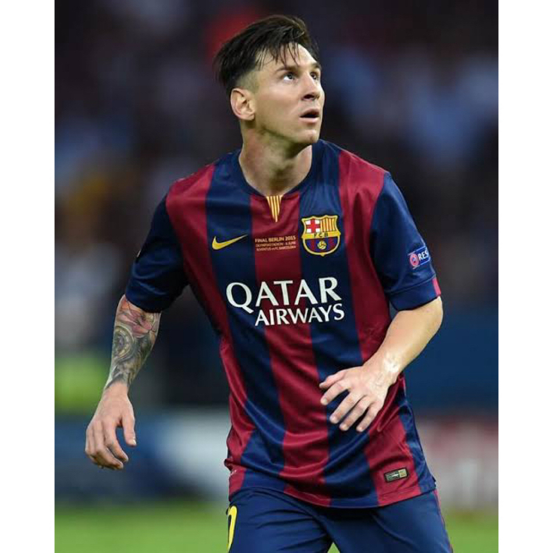 正規品]バルセロナ メッシ チャンピオンズリーグ決勝 ユニフォーム 14