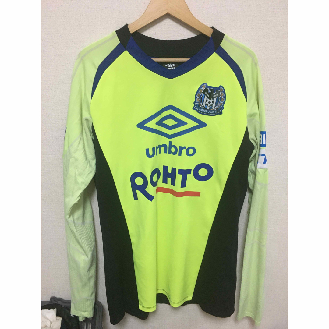 ガンバ大阪 長袖トレーニングウェア（黄色）の通販 by さわしゅう's