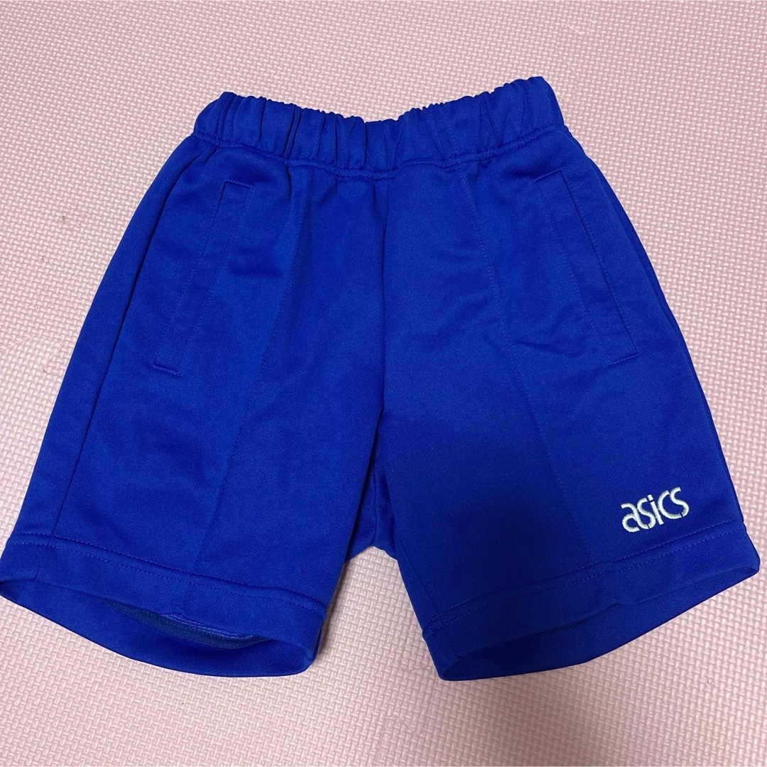 asics - 美品‼️ asics ハーフパンツ 120 スポーツ 短パン 青 ブルーの