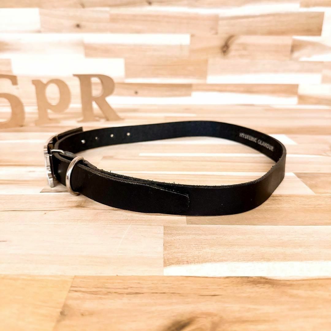 HYSTERIC GLAMOUR メタルバックル ベルト ホワイトバックル 激レア