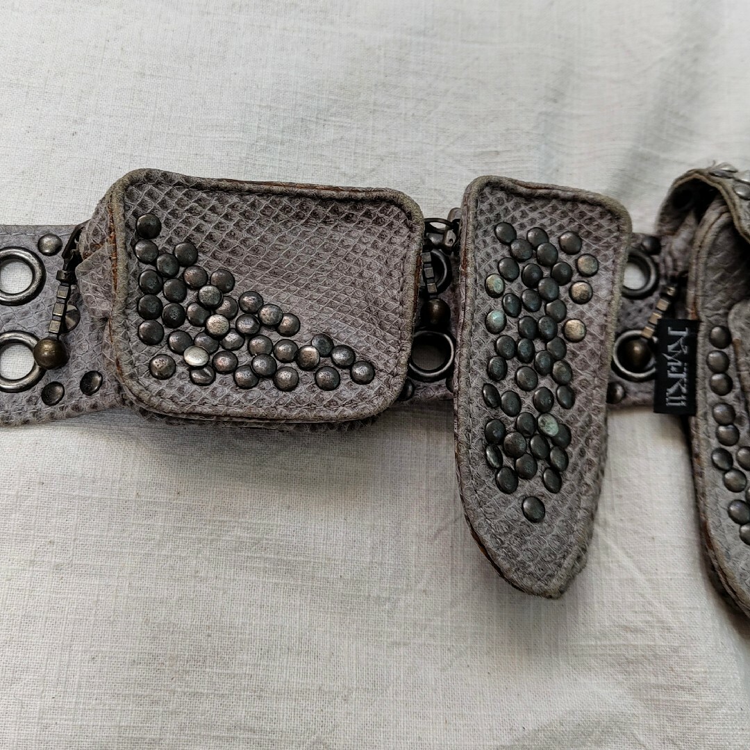 KMRII - アーカイブ 初期KMRii ケムリ スタッズウエストバッグ ボディ