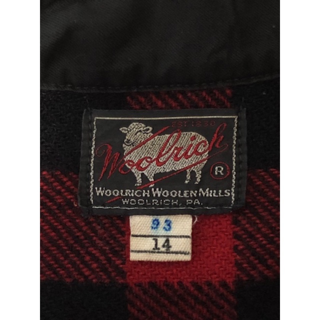 WOOLRICH - 50年代 ウールリッチ ウールシャツ バッファローチェック