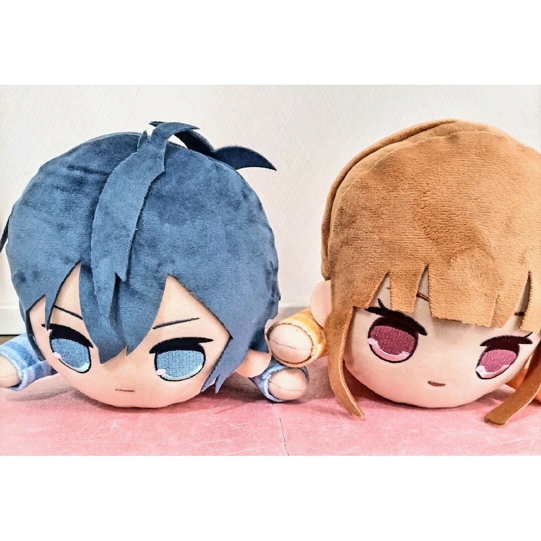 カラフルピーチ ねそべりBIGぬいぐるみ えと なおきり カラピチ