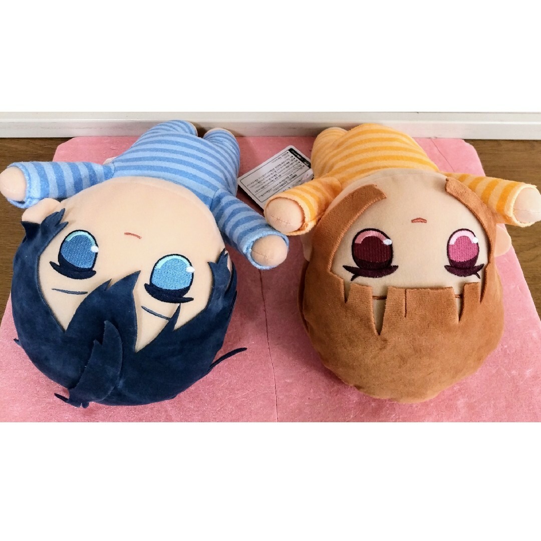 カラフルピーチ ねそべりBIGぬいぐるみ えと なおきり カラピチ