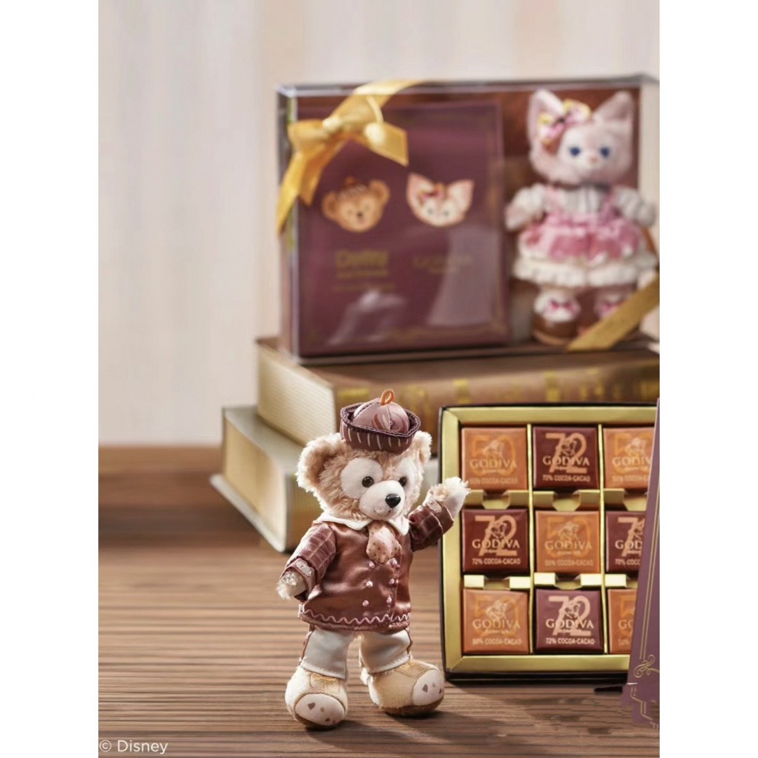 GODIVA×ダッフィー。リーナベル。オルメル。チョコレートなし GODIVA