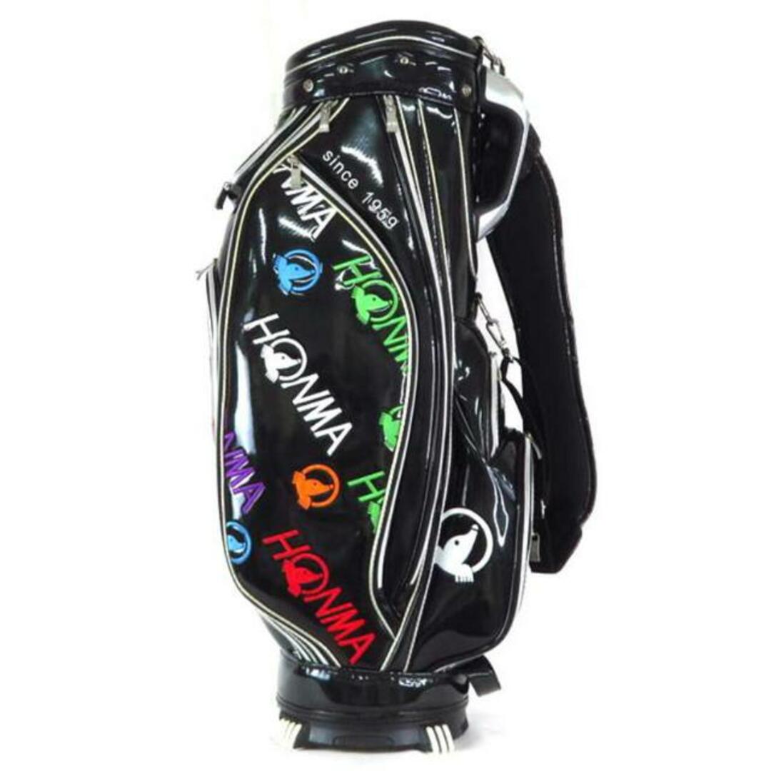 本間ゴルフ - HONMA GOLF 本間ゴルフ/モグラ エナメルキャディーバッグ