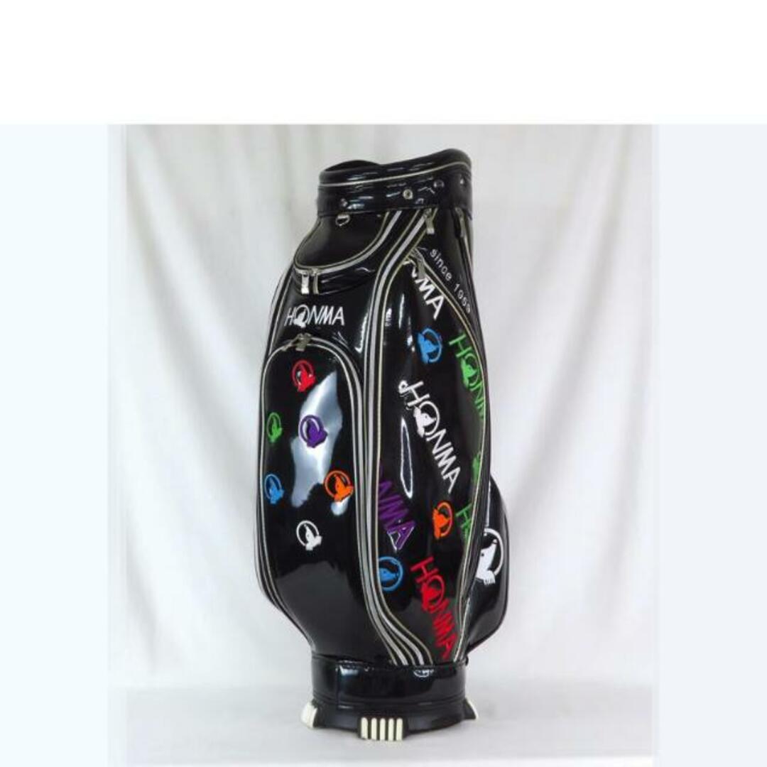 本間ゴルフ - HONMA GOLF 本間ゴルフ/モグラ エナメルキャディーバッグ