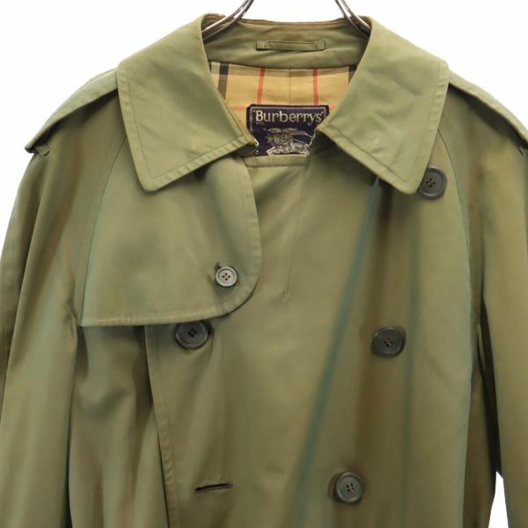 BURBERRY - バーバリーズ 80s 90s オールド トレンチコート L カーキ