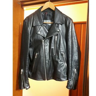 ☆値下げ☆ ポールスミス 本革 レザー ダブルライダース ジャケット 黒 L