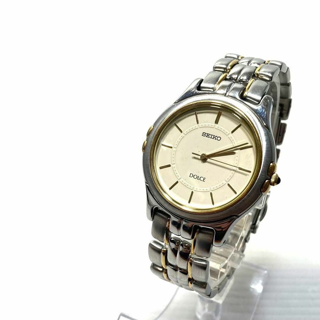 SEIKO - 【稼働品】SEIKO 腕時計 クォーツ ドルチェ 3針 ラウンド