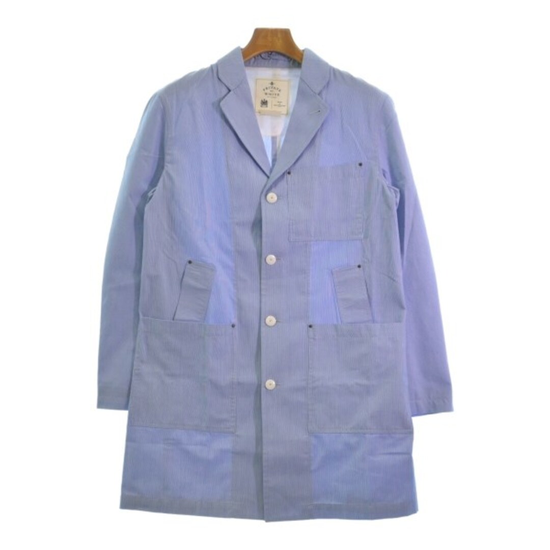 PRIVATE WHITE V.C. コート（その他） 4(XL位) 青 【古着】【中古】の