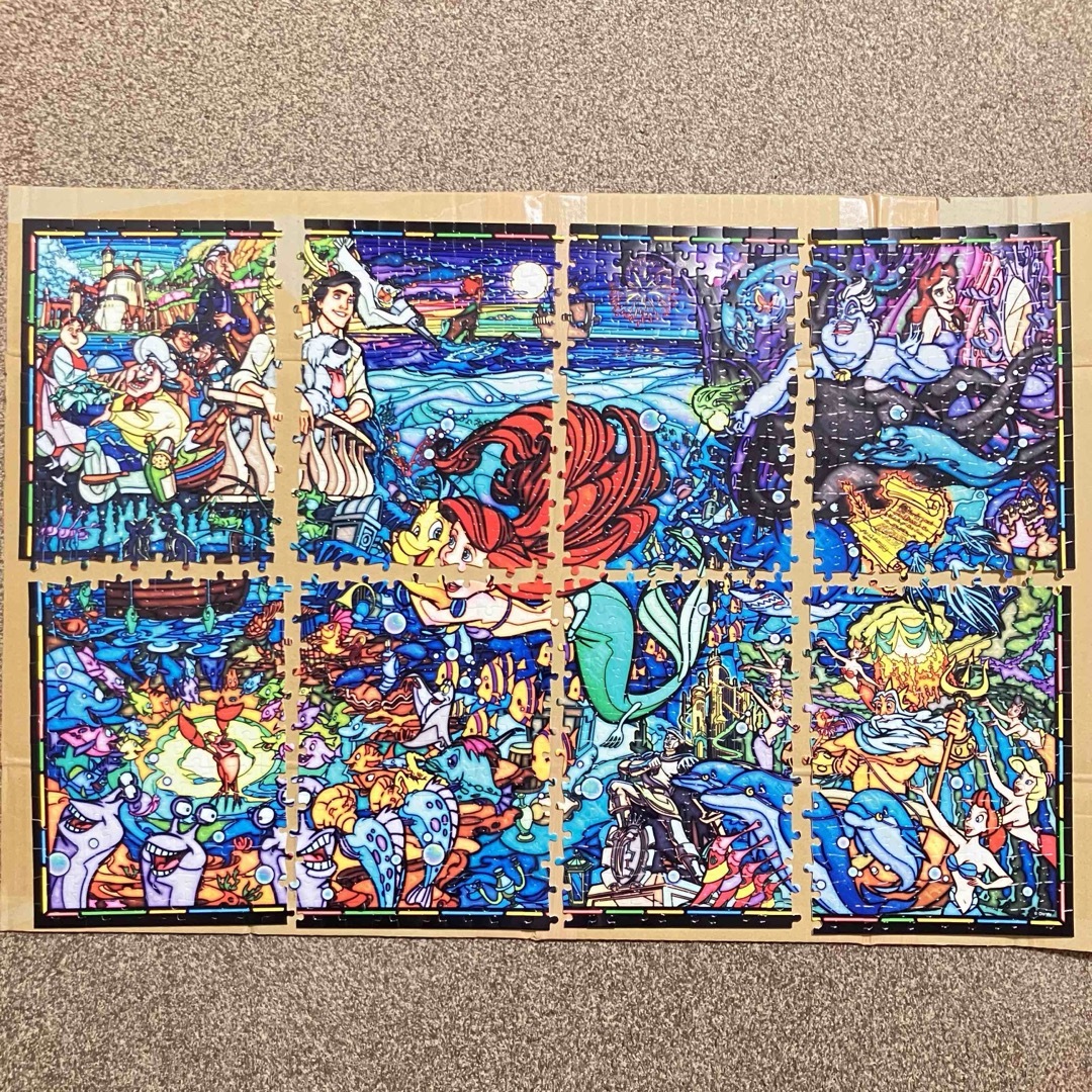 ジグソーパズル ピュアホワイト 1000ピース リトルマーメイド アリエル