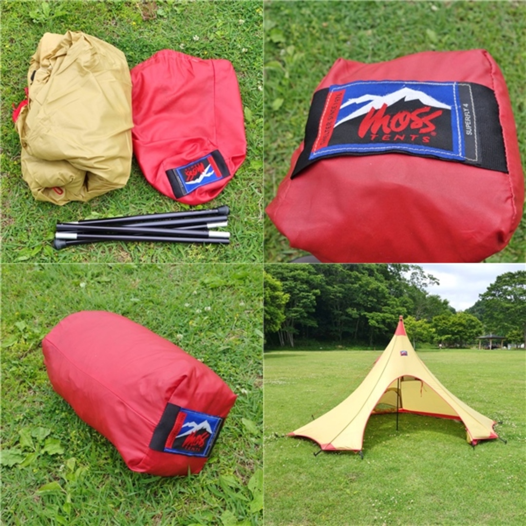 モステント MOSS TENTS SUPERFLY 4 スーパーフライ 4人用 ワンポール