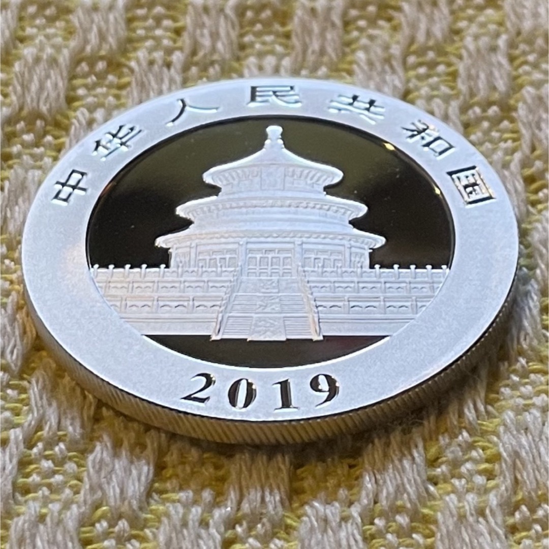 2019年 純銀 パンダ銀貨 30g 中国 10元 シルバーコインの通販 by Yu's