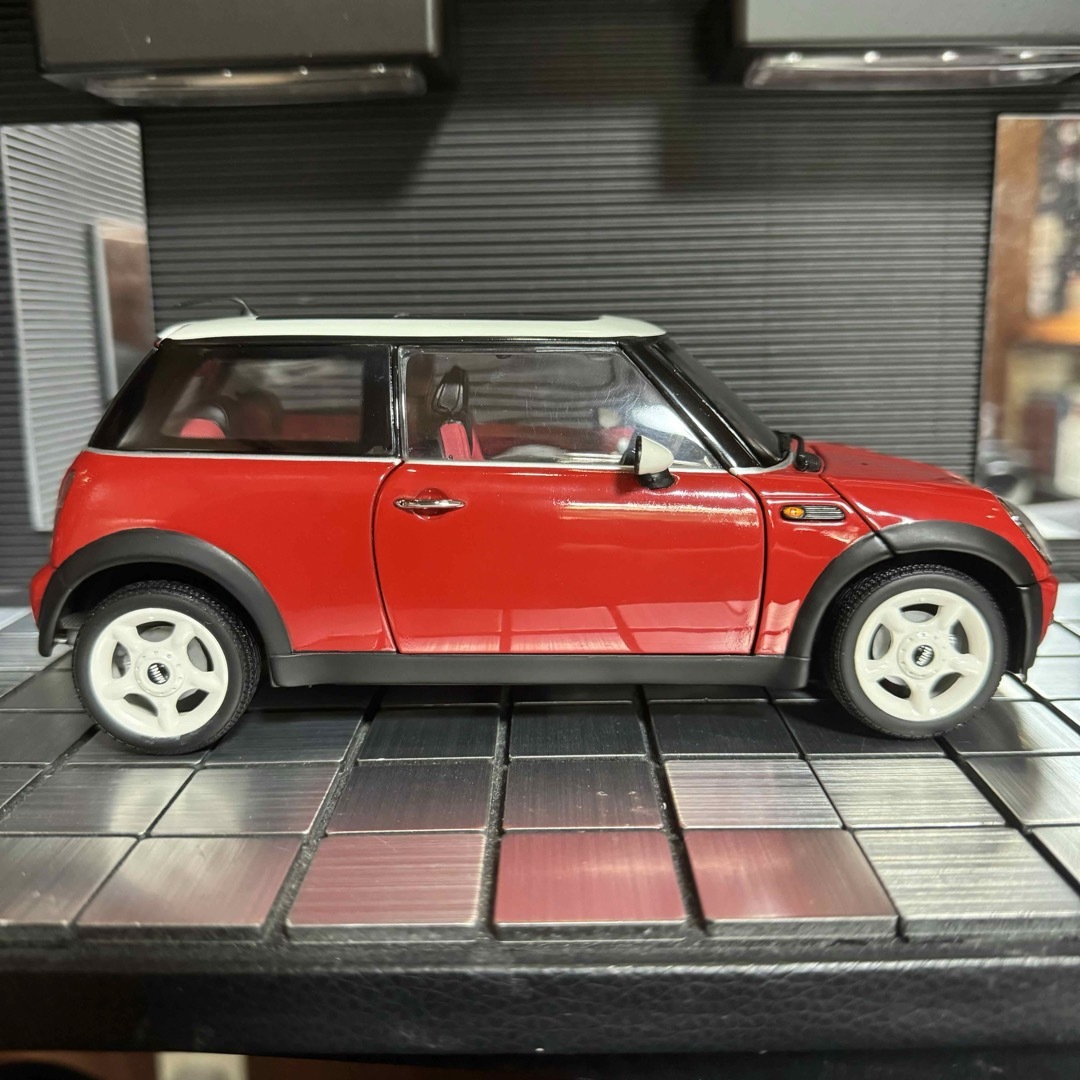 絶版未展示品 京商 1/18 MINI ミニ クーパー レッドの通販 by