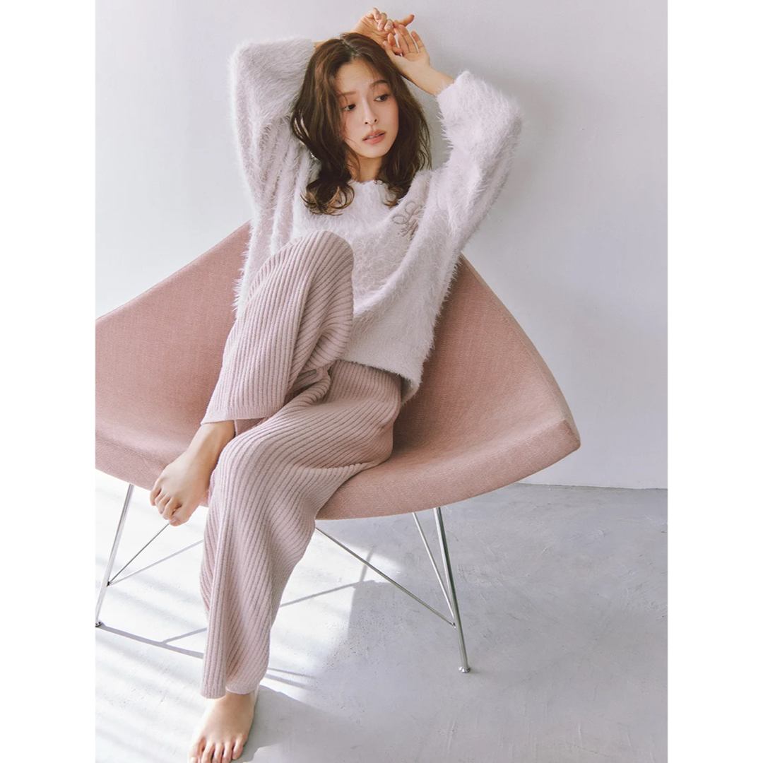 SNIDEL HOME - snidelホーム スナイデル シャギーセットアップの通販