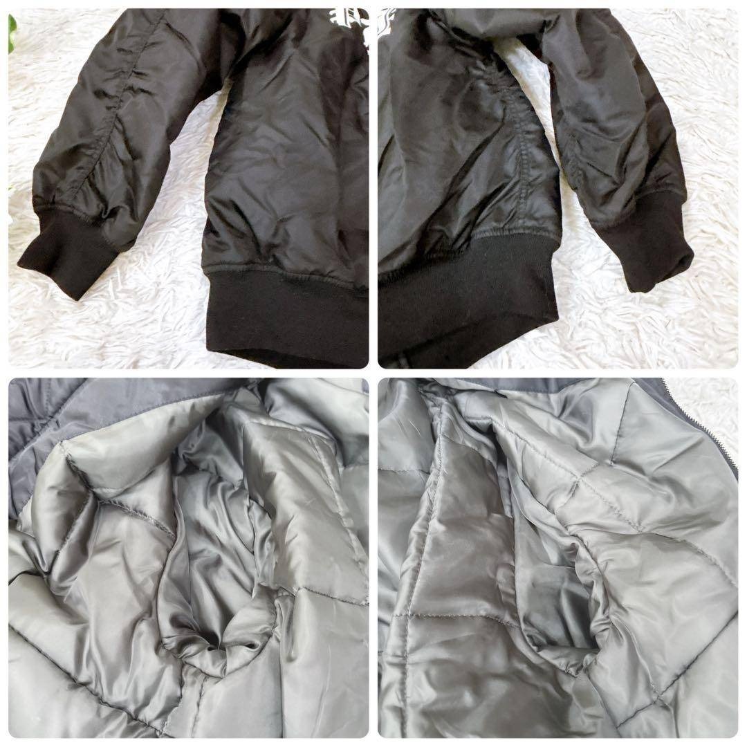 希少 PHATRNK ファットランク MA-1 ジャケット ブラック Mの通販 by