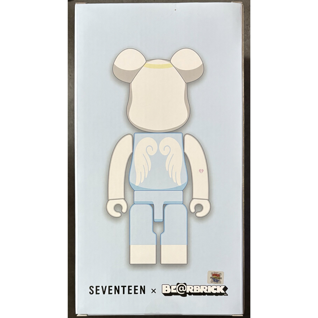 新品【ジョンハン】seventeen BE@RBRICK ベアブリック 400%の通販 by 2