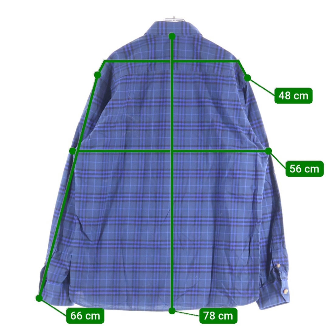 BURBERRY - BURBERRY バーバリー ボタンダウン チェック 長袖 シャツ
