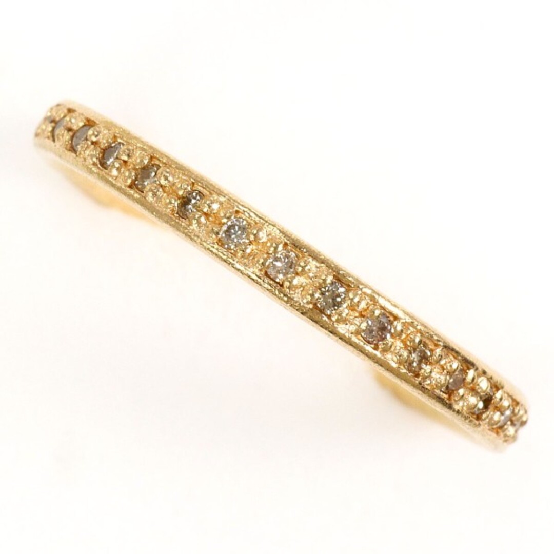 SIENA ROSE - シエナロゼ K10YG リング 指輪 11号 ブラウンダイヤ