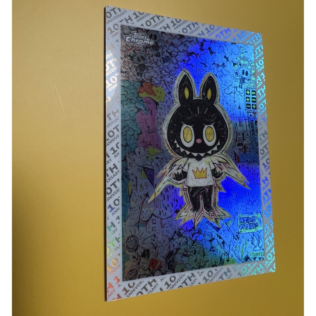 Topps - レア！ topps chrome labubu ラブブ リフラクター 10thの通販